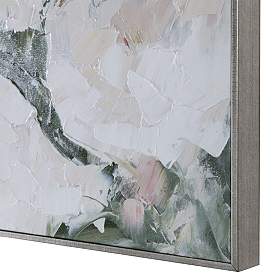 Image4 of Uttermost Sweetbay Magnolias 57" Wide Framed Canvas Wall Art more views