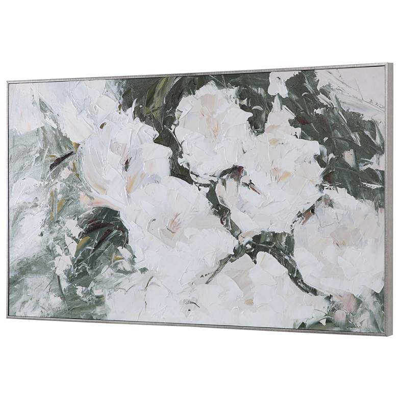 Image 6 Uttermost Sweetbay Magnolias 57 inch Wide Framed Canvas Wall Art more views