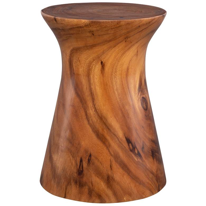 Image 1 Uttermost Swell 13" x 18" Natural Honey Accent Table