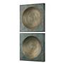 3_Uttermost Sybil Antique Gold Square 2-Piece Wall Art Set more views