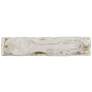 3_Uttermost Taffy 24" White and Brass 1-Light LED Wall Sconce more views