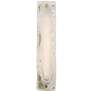 4_Uttermost Taffy 24" White and Brass 1-Light LED Wall Sconce more views