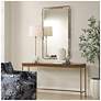 3_Uttermost Tahoma Gold Metal 30" x 50" Wall Mirror more views