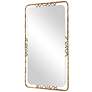 4_Uttermost Tahoma Gold Metal 30" x 50" Wall Mirror more views