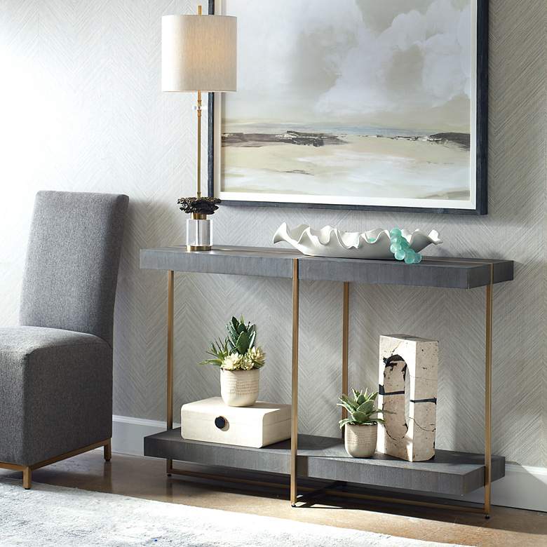 Image 5 Uttermost Taja 47 3/4" L x 31" H Console Table more views