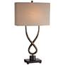 Uttermost Talema 31" High Twisted Steel Base Table Lamp