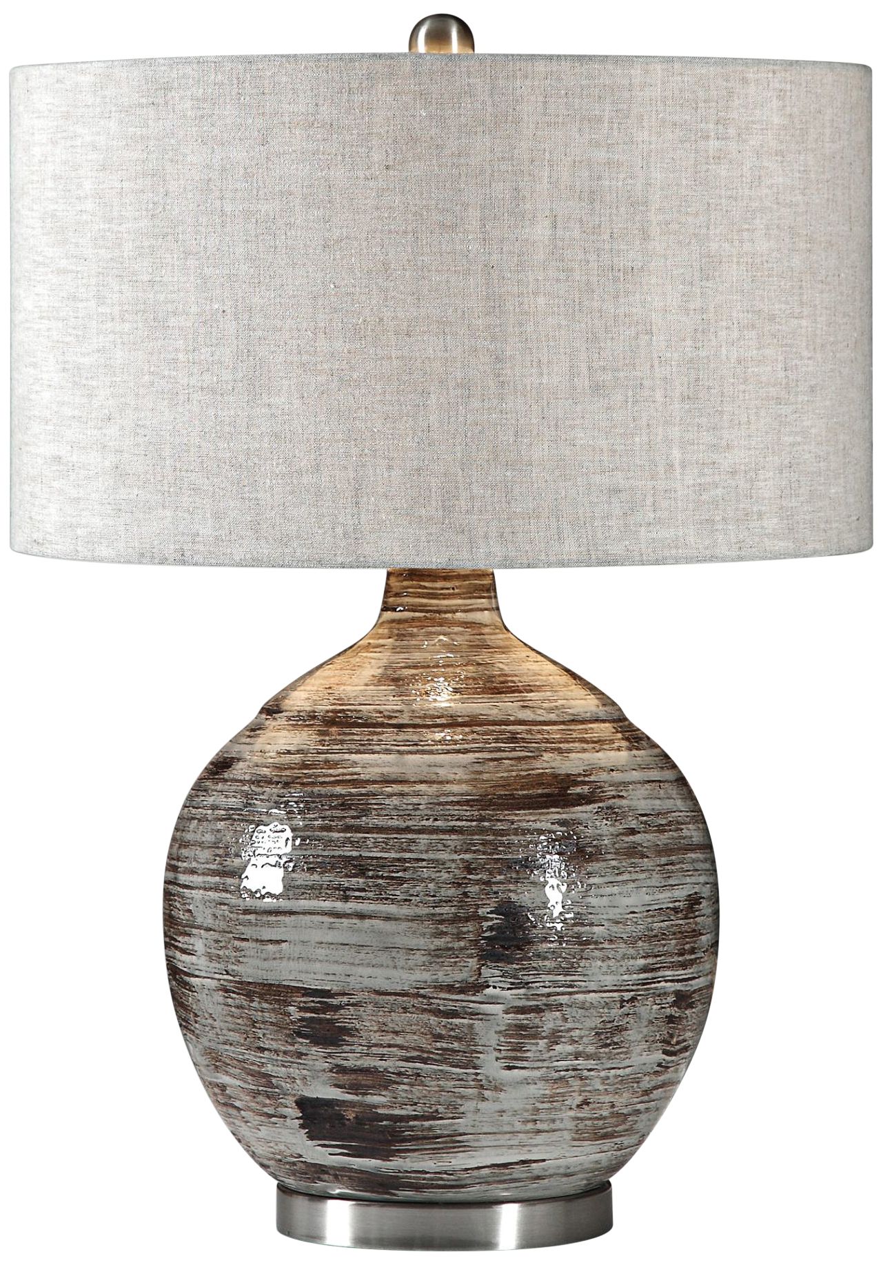 gray distressed lamps