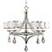 Uttermost Tamworth 34" Wide Silver Champagne Chandelier