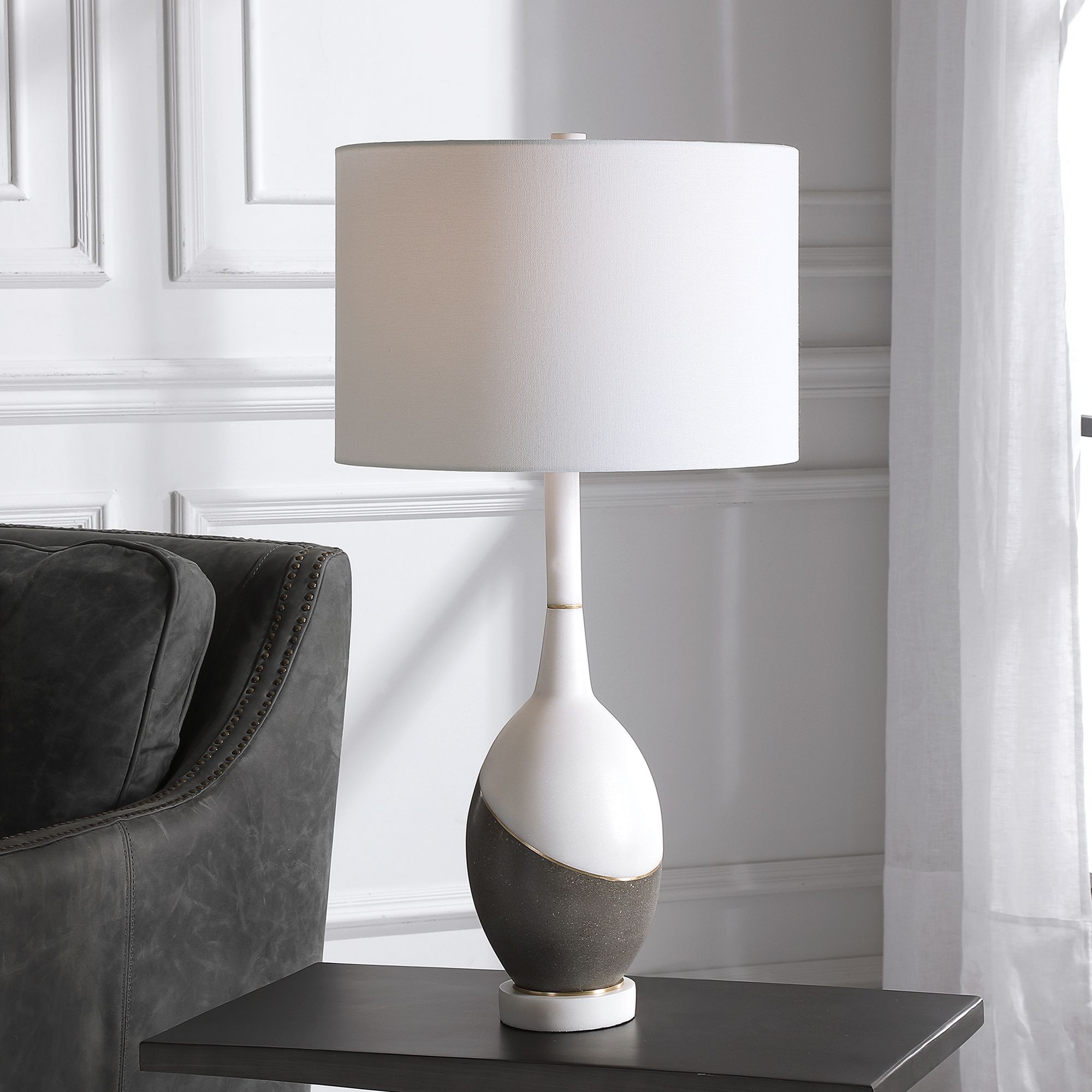 charcoal grey lamp