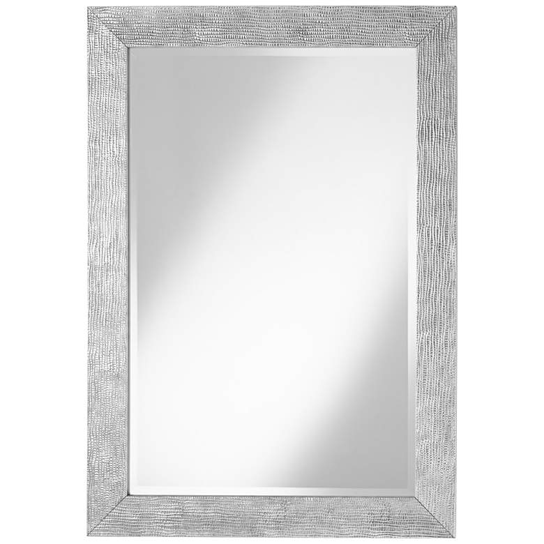 Uttermost Tarek Silver 30 inch x 42 inch Decorative Wall Mirror