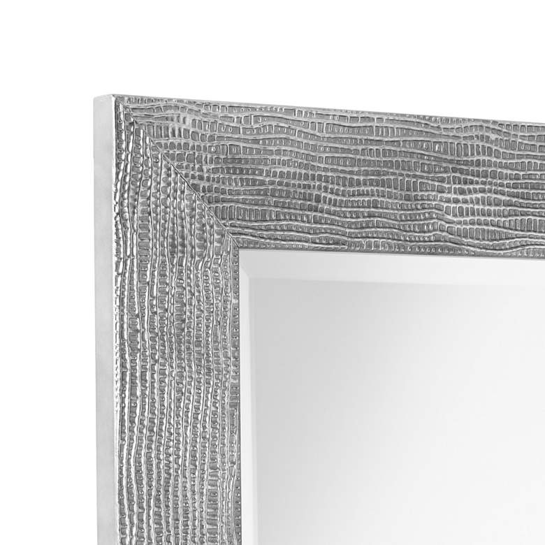 Uttermost Tarek Silver 30 inch x 42 inch Decorative Wall Mirror more views