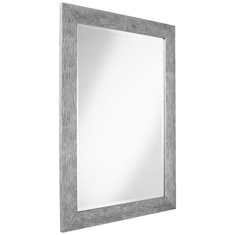 Image 4 Uttermost Tarek Silver 30" x 42" Decorative Wall Mirror more views