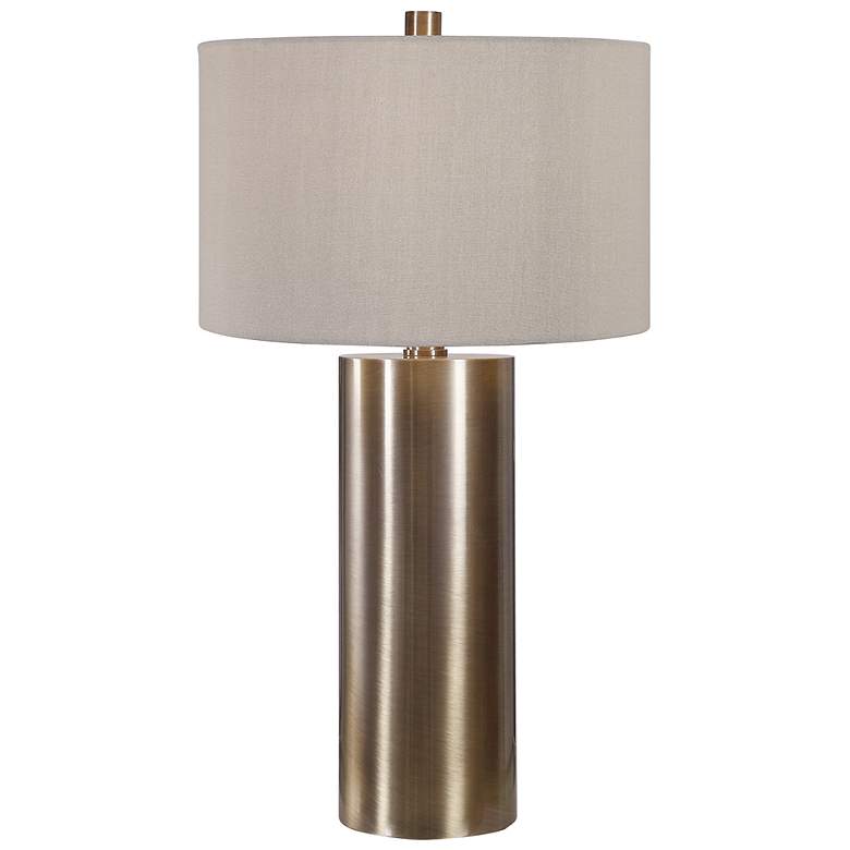 Image 2 Uttermost Taria 31 1/2" High Modern Brass Steel Table Lamp