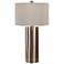Uttermost Taria 31 1/2" High Modern Brass Steel Table Lamp