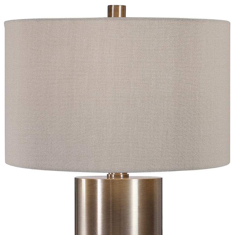 Image 4 Uttermost Taria 31 1/2" High Modern Brass Steel Table Lamp more views