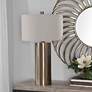 4_Uttermost Taria 31 1/2" High Modern Brass Steel Table Lamp more views