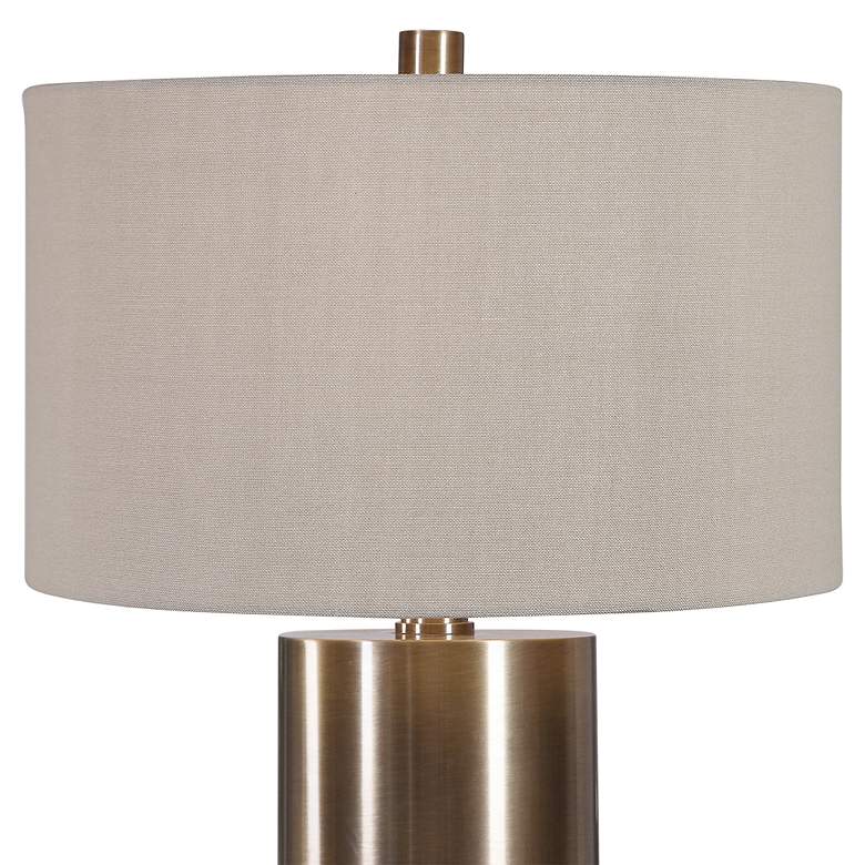 Image 5 Uttermost Taria 31 1/2" High Modern Brass Steel Table Lamp more views