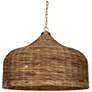 2_Uttermost Tauranga 30" Wide 5 Lt Sea Grass Pendant