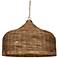 Uttermost Tauranga 30" Wide 5 Lt Sea Grass Pendant