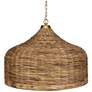 3_Uttermost Tauranga 30" Wide 5 Lt Sea Grass Pendant more views