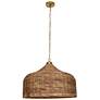 4_Uttermost Tauranga 30" Wide 5 Lt Sea Grass Pendant more views