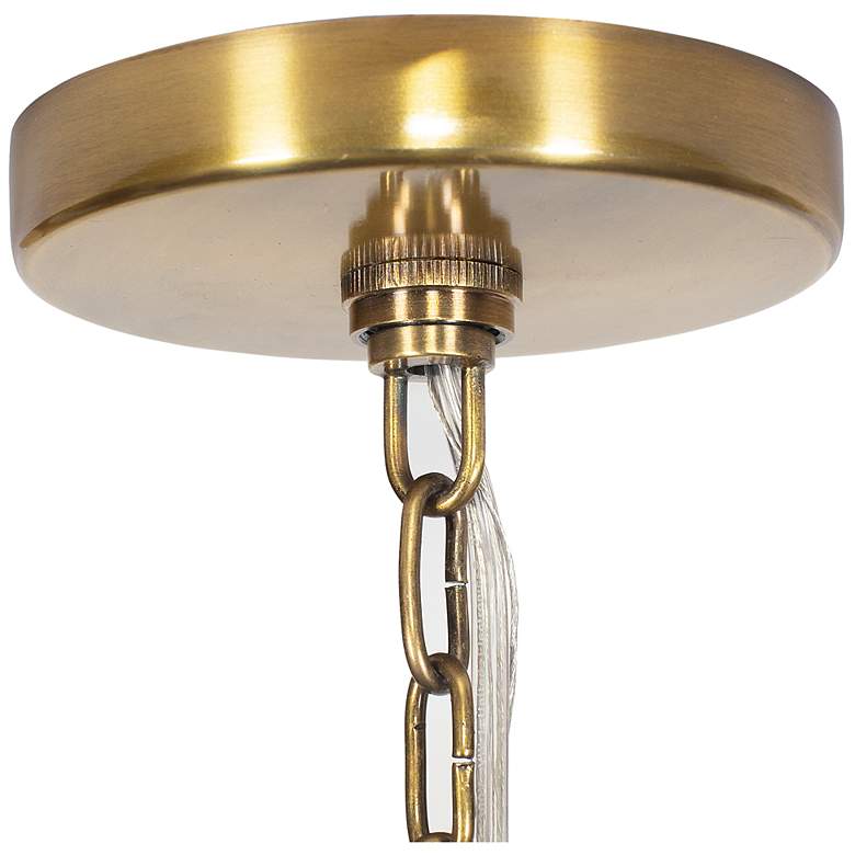 Image 6 Uttermost Tauranga 30" Wide 5 Lt Sea Grass Pendant more views