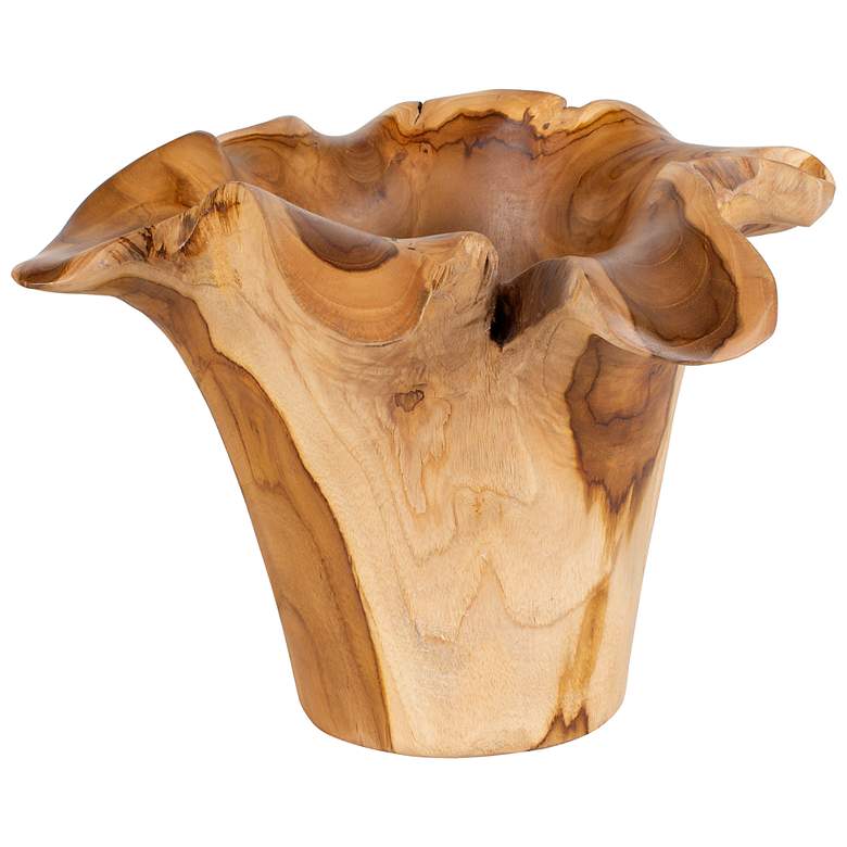 Image 6 Uttermost Teak Flow Natural Indoor-Outdoor Bowl more views