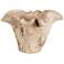 Uttermost Teak Flow White Wash Indoor-Outdoor Bowl
