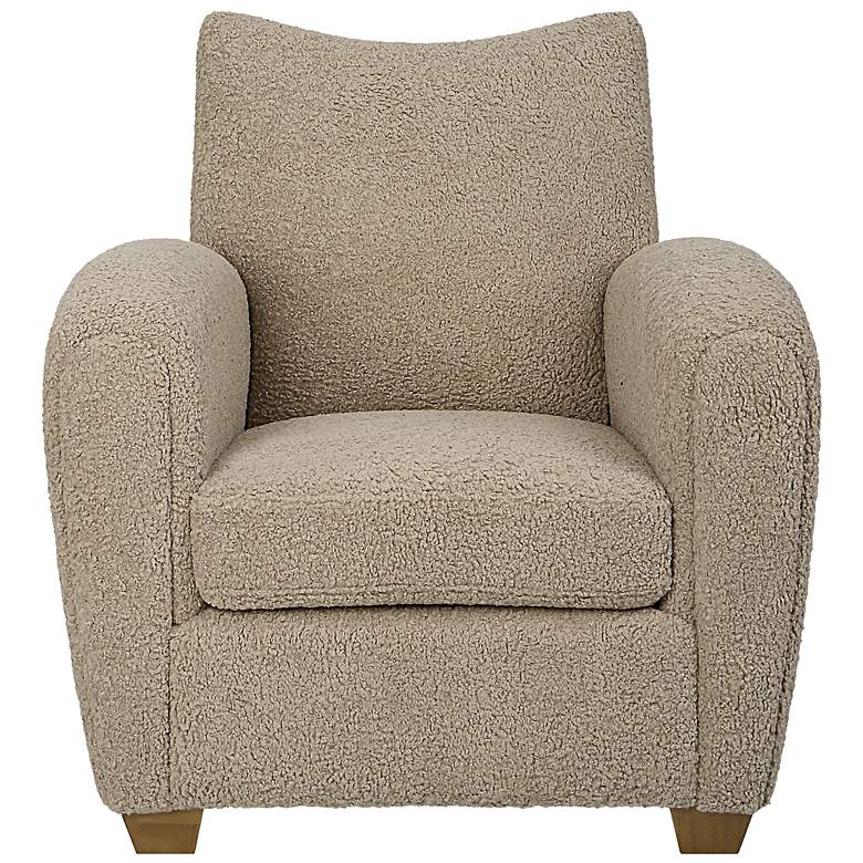 Image 1 Uttermost Teddy Latte Accent Chair