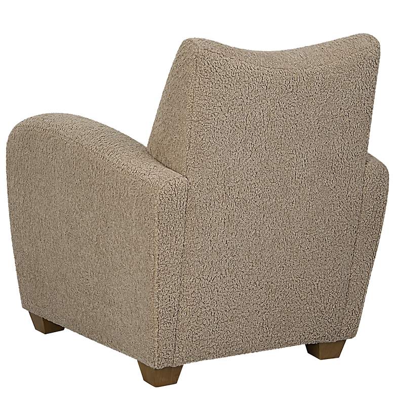 Image 6 Uttermost Teddy Latte Accent Chair more views