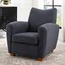 1_Uttermost Teddy Slate Accent Chair