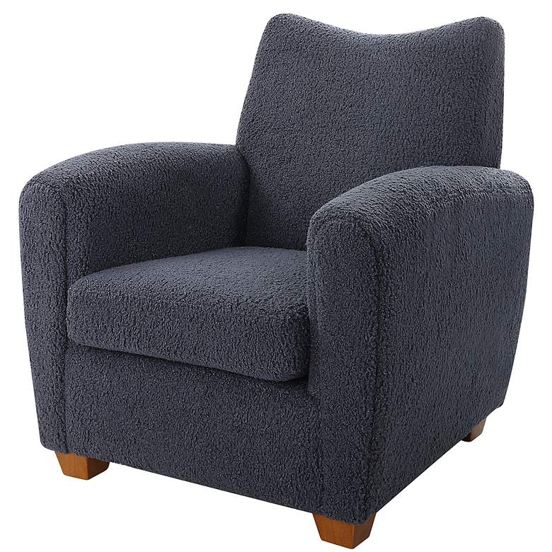 Image 4 Uttermost Teddy Slate Accent Chair more views