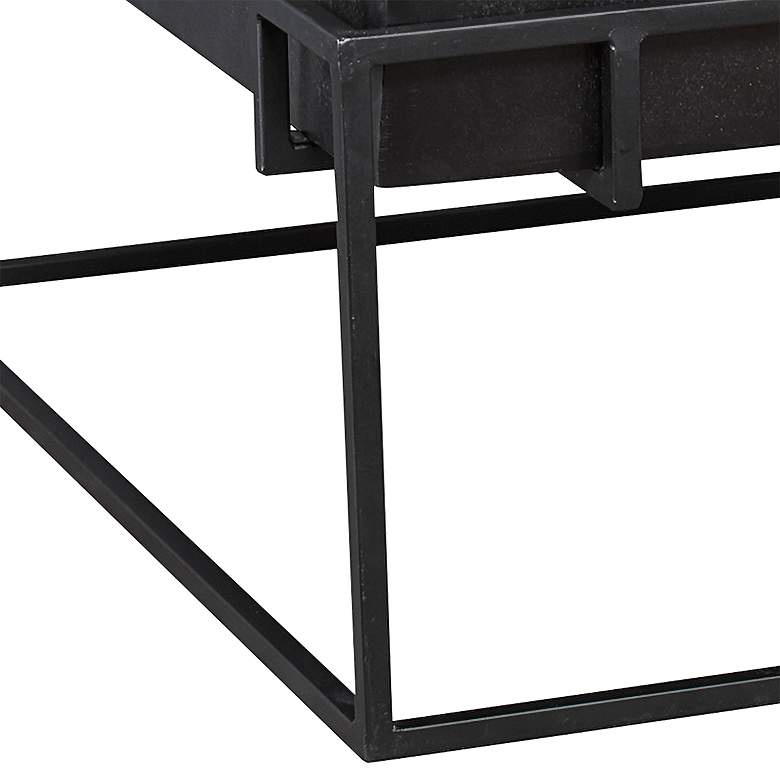 Image 4 Uttermost Telone 35 inch Wide Dark Oxidized Black Coffee Table more views
