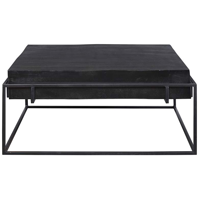 Image 6 Uttermost Telone 35 inch Wide Dark Oxidized Black Coffee Table more views