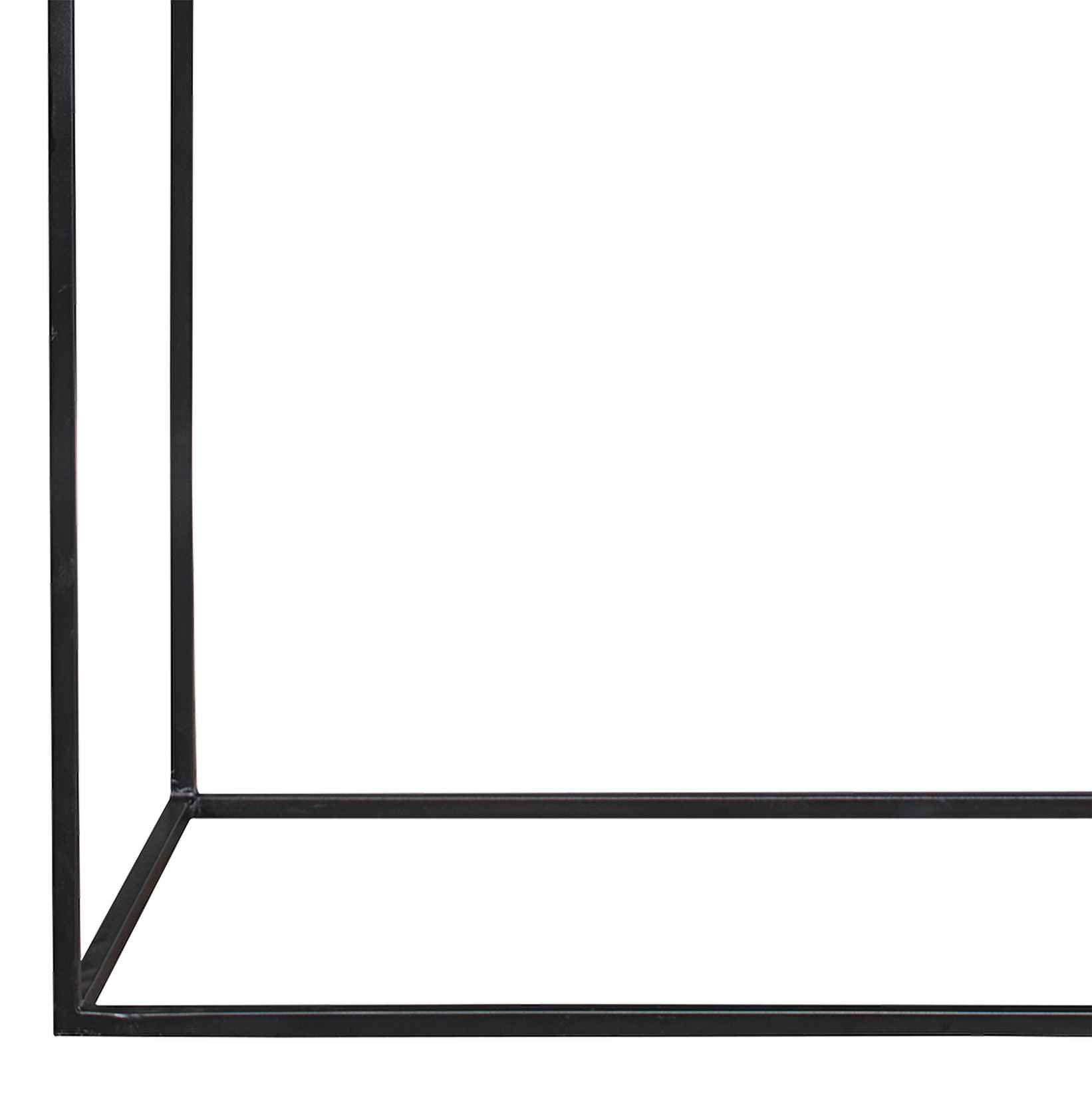 Uttermost Telone 55" Wide Dark Oxidized Black Console Table Image 4
