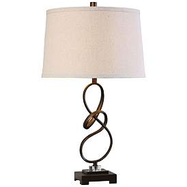 Image2 of Uttermost Tenley 27 1/4" Oil-Rubbed Bronze Hand-Twisted Table Lamp