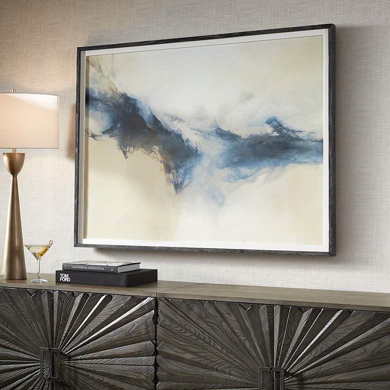Image 1 Uttermost Terra Nova 51 3/4" Wide Framed Wall Art