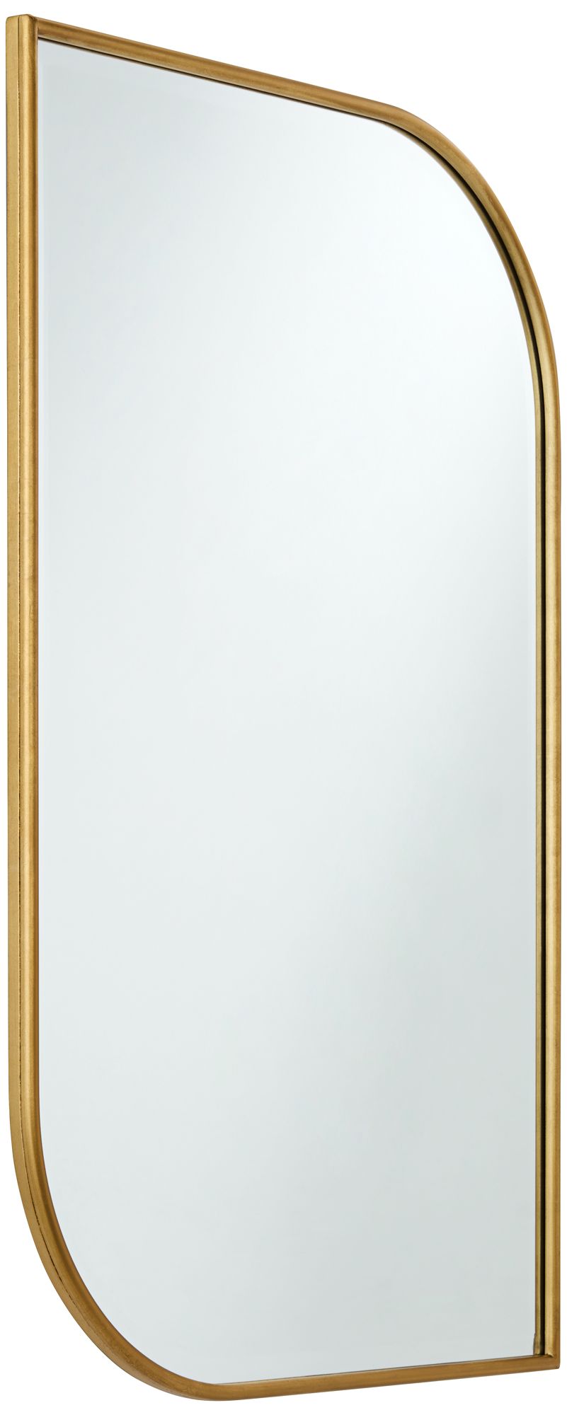 Image 5 Uttermost Tessa Teardrop 24x38 Modern Gold Bathroom Living Room Wall Mirror more views