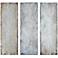 Uttermost Textured Trio 3-Piece 60"H Canvas Wall Art Set