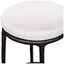 5_Uttermost Thayer 26" Java Cast Aluminum Indoor-Outdoor Counter Stool more views