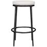 1_Uttermost Thayer 31" Java Cast Aluminum Indoor-Outdoor Bar Stool
