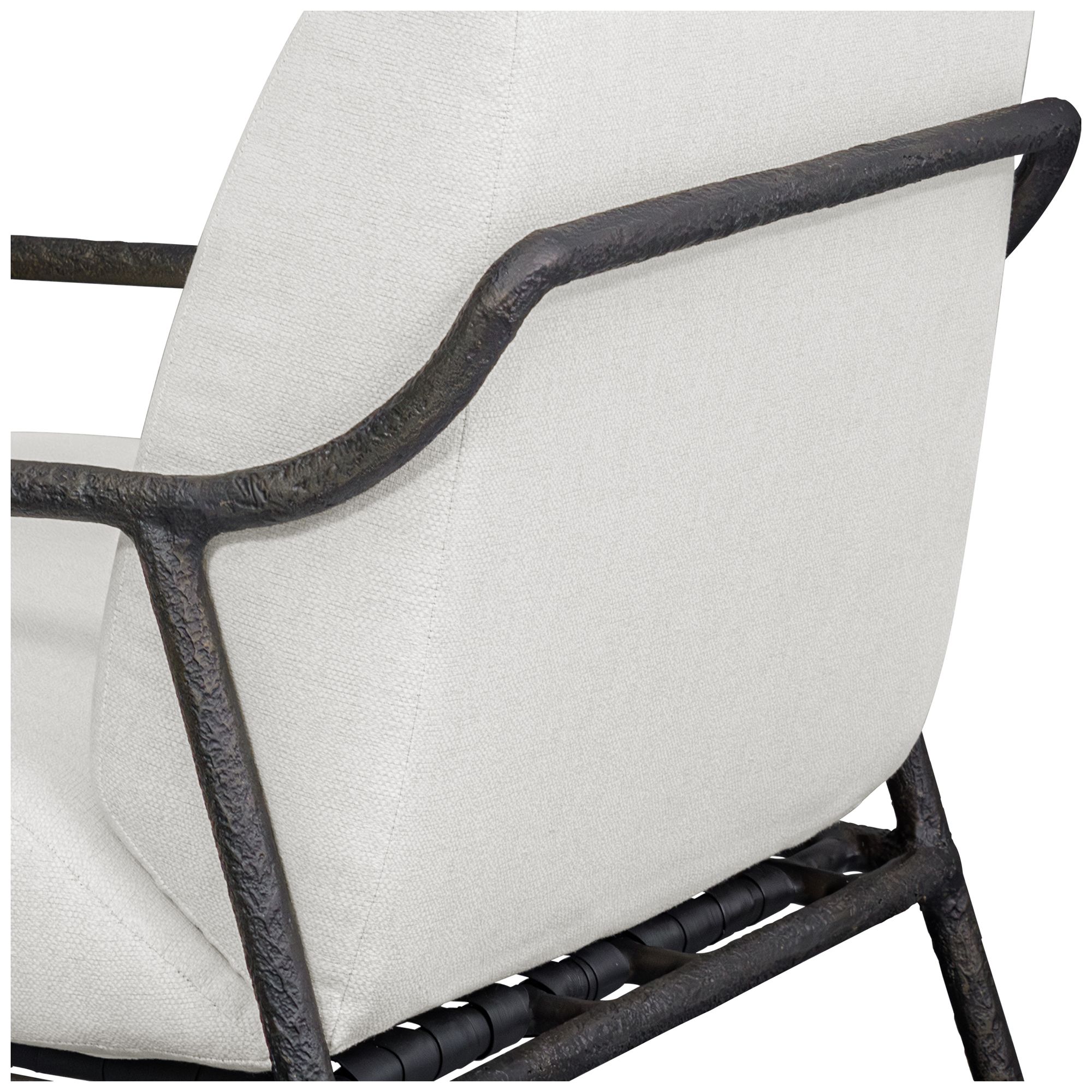 Uttermost Thayer Java Metal Outdoor Lounge Chair with Cushion