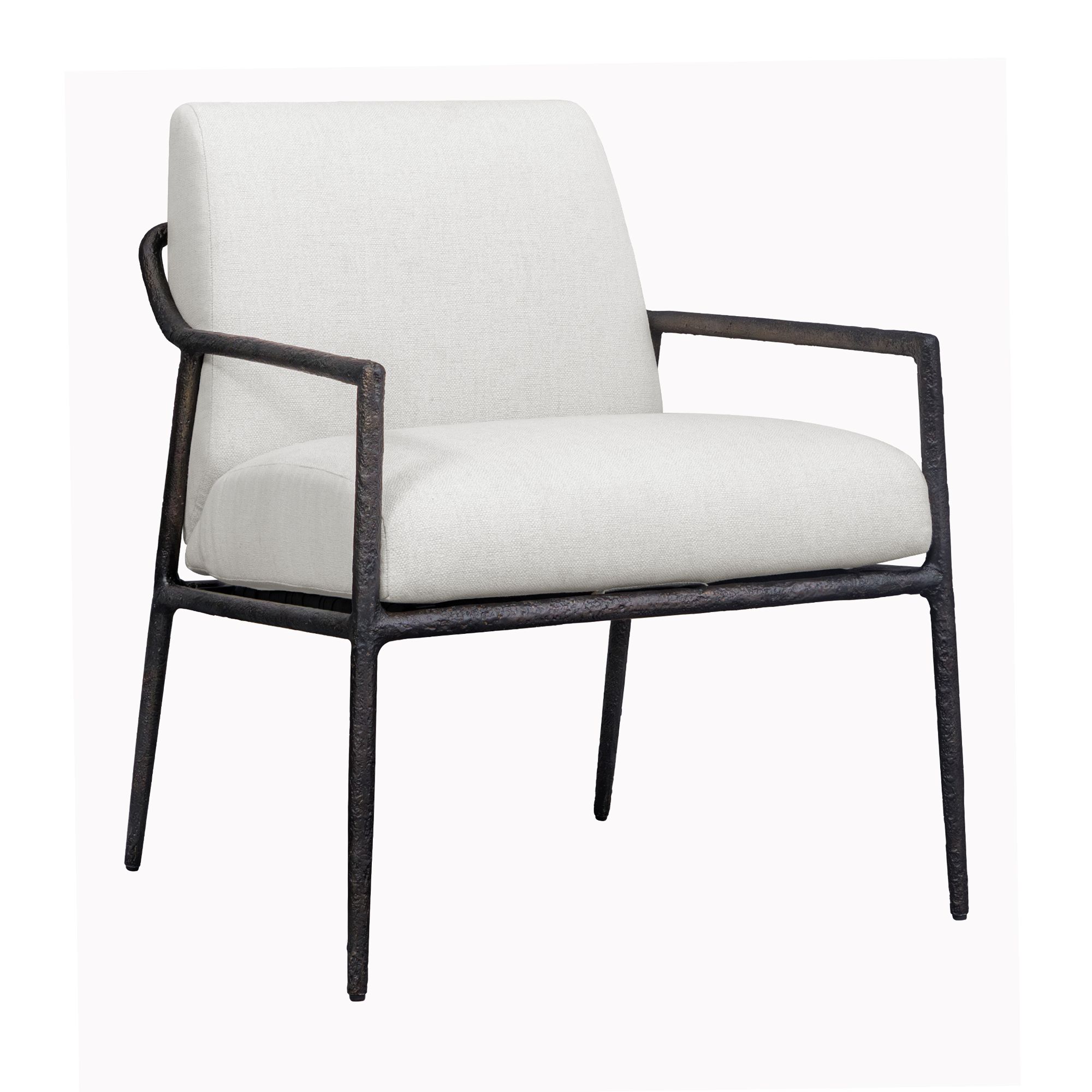 Uttermost Thayer Java Metal Outdoor Lounge Chair with Cushion