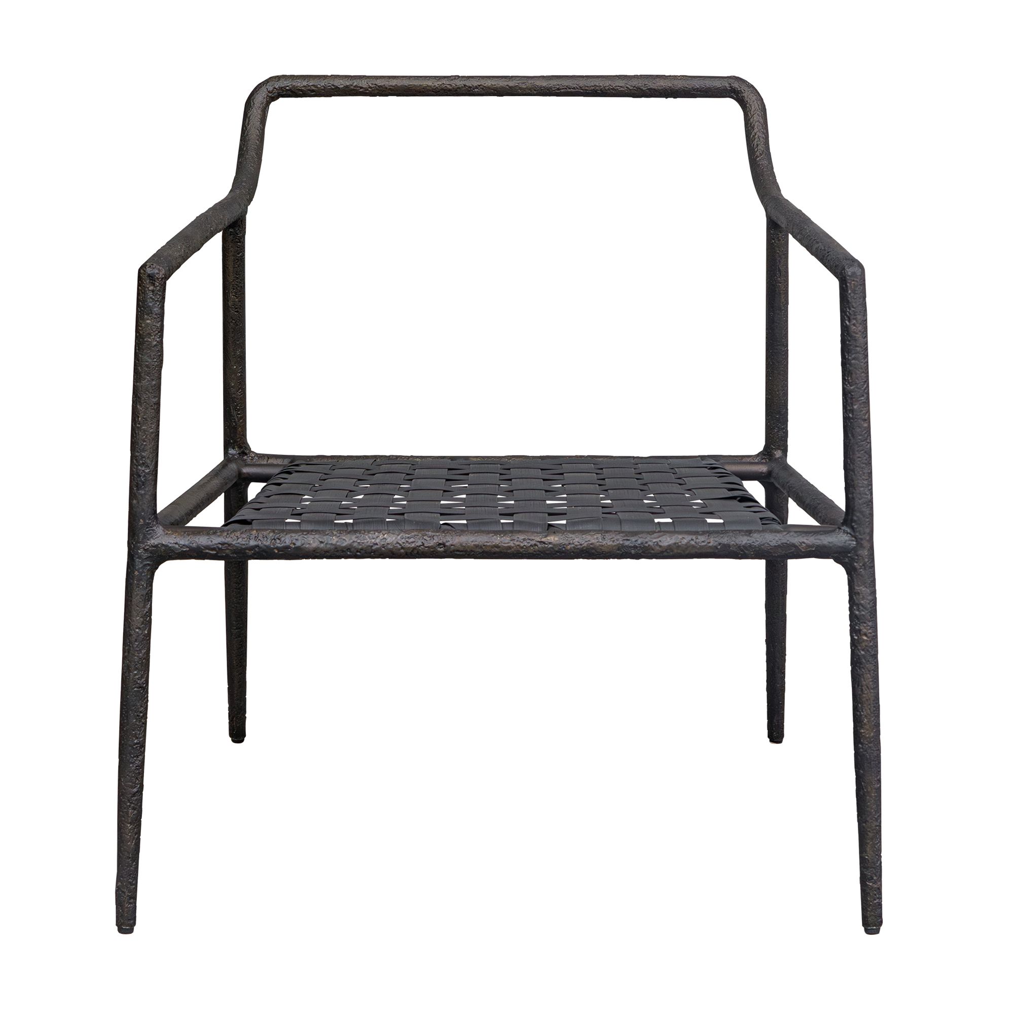 Uttermost Thayer Java Metal Outdoor Lounge Chair with Cushion