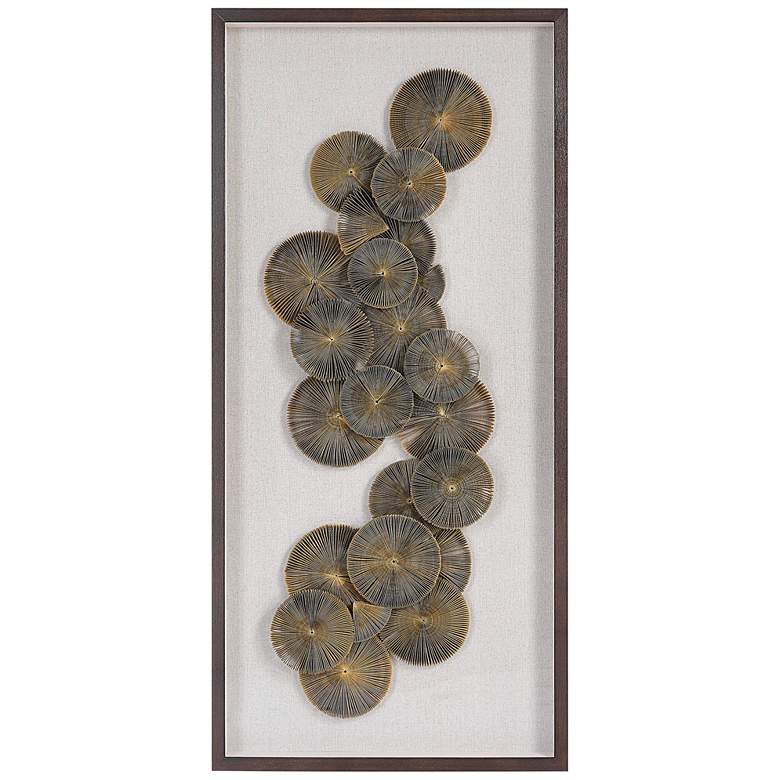Image 2 Uttermost The Times 59" High Shadow Box Framed Wall Art