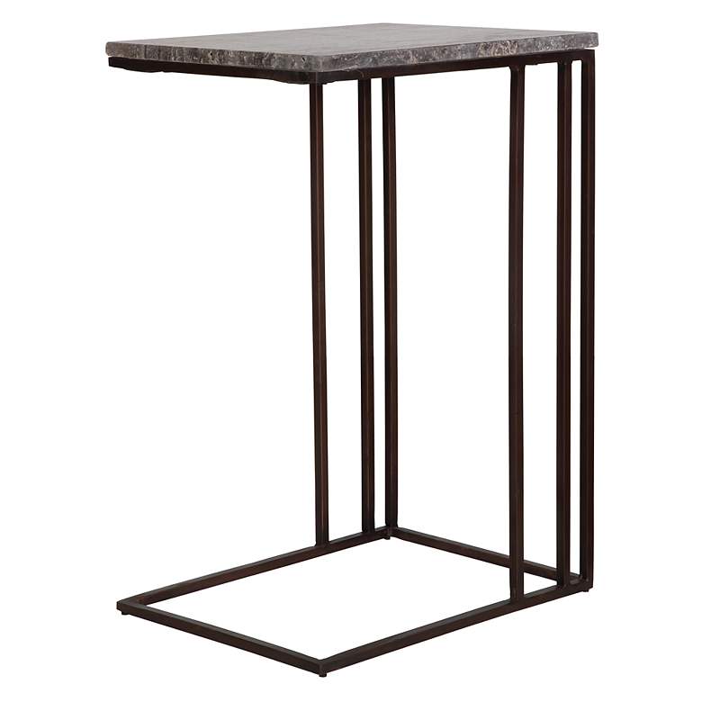 Image 3 Uttermost Theodore 23" High Dark Bronze Metal Accent Table more views