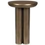 2_Uttermost Thorp 22" H x 15" W Brass Aluminum Outdoor Accent Table