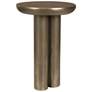 4_Uttermost Thorp 22" H x 15" W Brass Aluminum Outdoor Accent Table more views