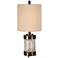 Uttermost Thorton Wavy Glass Buffet Accent Table Lamp