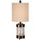 Uttermost Thorton Wavy Glass Buffet Accent Table Lamp